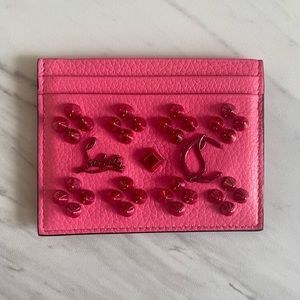 Christian Louboutin Kios Cardholder - Hot Pink